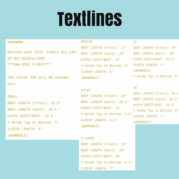 Red Textline Top - Picture 2 of 3